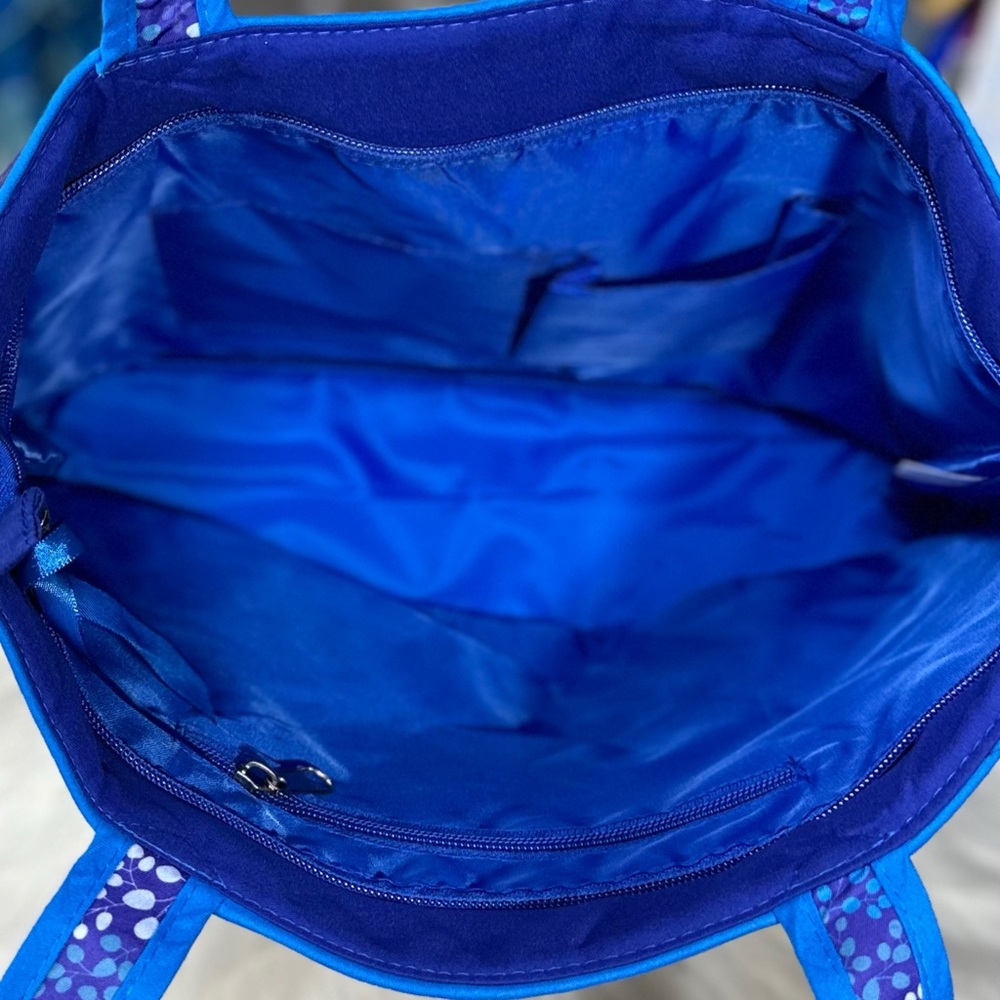 ⭐️Willabee & Ward Royal Blue Tote Bag and Clutch NWOT - Picture 10 of 10
